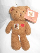 New Stamp Bear Teddy Plush 1902 - 2002 100 Years of Teddy 10 in Tall  - £7.00 GBP