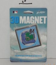 You The Fan Miami Marlins Souvenir 3D Magnet MLB Baseball - $8.88