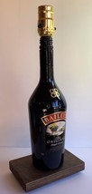 Baileys Irish Cream Bottle Bar TABLE LAMP Lounge Party Light with Wood Base - £41.63 GBP