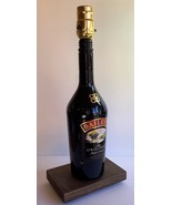 Baileys Irish Cream Bottle Bar TABLE LAMP Lounge Party Light with Wood Base - £40.49 GBP