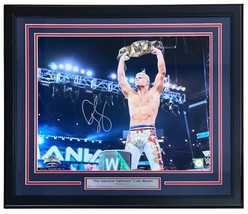 Cody Rhodes Signed Framed 16x20 WWE Wrestlemania 40 Photo Fanatics - £206.01 GBP