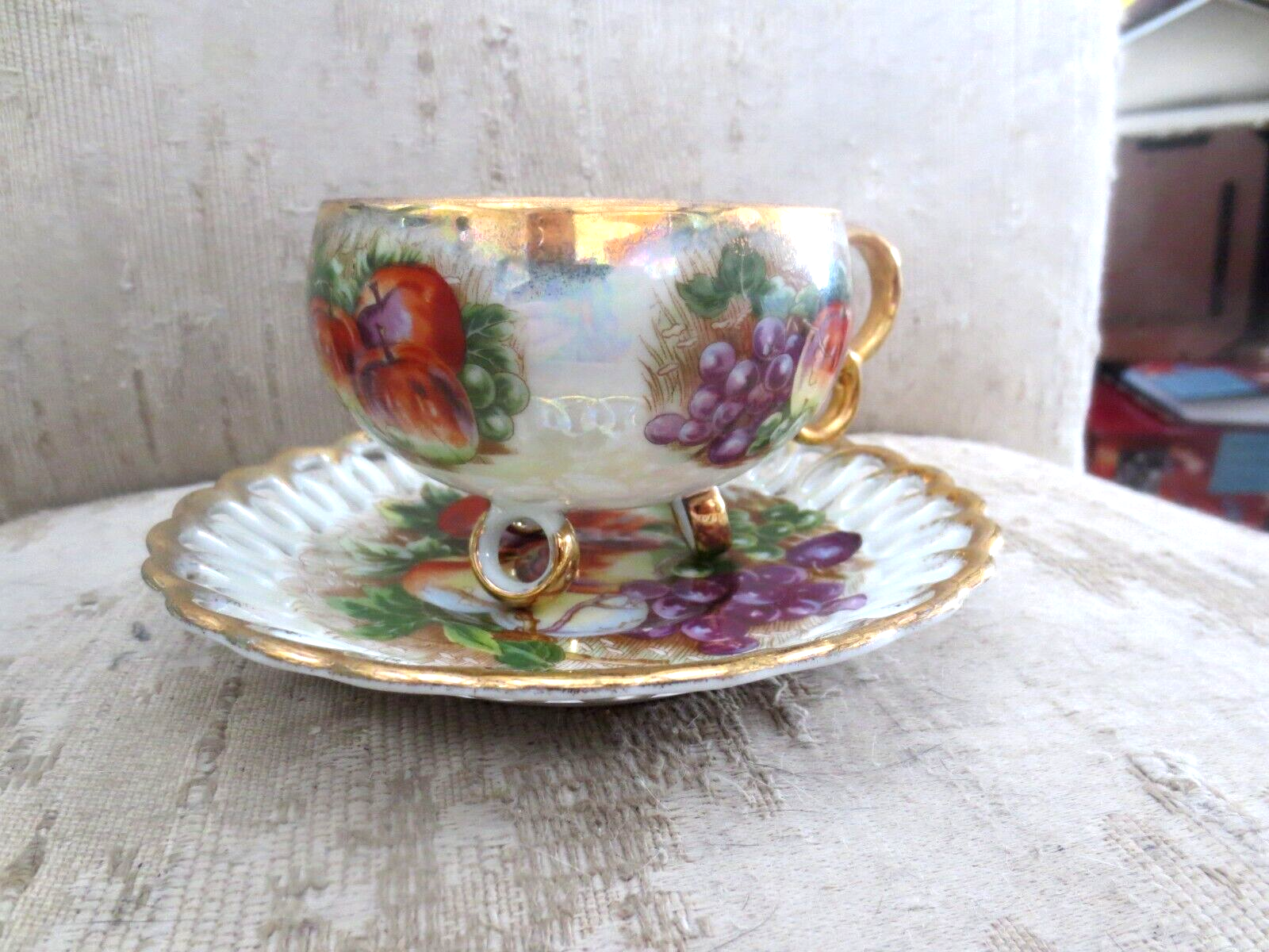 Vintage Royal Sealy Japan China 3 Footed Cup and 16 similar Vintage Royal Sealy Japan China 3 Footed Cup and 16 similar