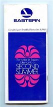 Eastern Air Lines Complete System Timetable December 18, 1968 - $17.82