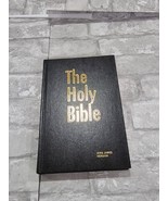 The Holy Bible Black Hardcover 2001 King James Version Self Pronouncing ... - $24.75 CAD