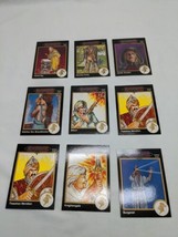 Lot Of (9) TSR 1992 Series Ravenloft Trading Cards Gold Border - $29.69