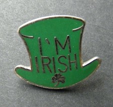 I&#39;m Irish Ireland Saint St Patrick&#39;s Day Hat Lapel Pin Badge 7/8 Inch - £4.50 GBP
