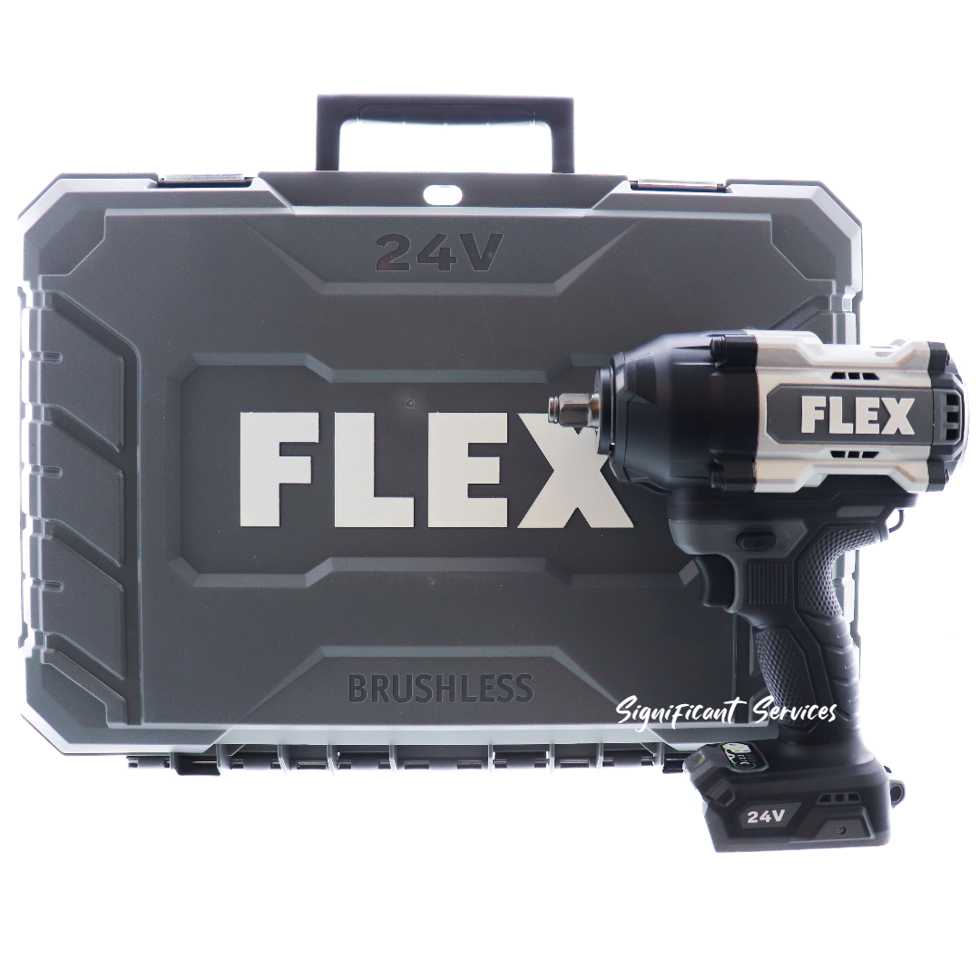 FLEX FX1472-Z 24V Brushless Cordless 1/2-Inch 1,500 Ft-Lbs High-Torque I... - $179.95