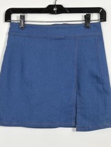Sky To Moon Mini Skirt Blue Women&#39;s Small Unlined A-Line - £11.76 GBP