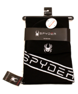 Spyder Signature Reversible Black &amp; White Knit Beanie &amp; Scarf Men&#39;s One ... - £50.61 GBP