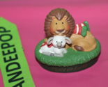 Lion Lamb Peace On Earth Merry Mini Keepsakes 1995 Figurine Hallmark QFM... - $19.79