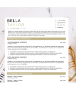 Creative Resume, Cover Letter, Professional CV Template - $5.00