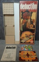 Vintage 1976 Ideal Toys Deduction Game 100% Complete Original in Box Made in USA - $14.99