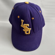LSU Louisiana State University Purple College Hat Cap One Fit Top Of The World - £10.83 GBP