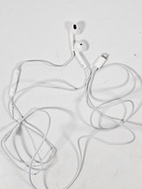 Apple Earbud Headphones - Wired ( connector ) - White - Original - £7.39 GBP