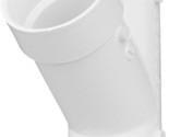 Charlotte Pipe 3&quot; PVC DWV Wye Pipe Fitting Schedule 40 White - PVC 00600... - £9.87 GBP