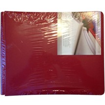 Creative Memories 10x12 Flex Hinge Photo Album, NEW NIP Ruby Red with pages, HTF - $39.95