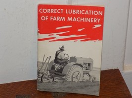 Vintage 1936 Correct Lubrication of Farm Machinery SOCONY Booklet - $19.80