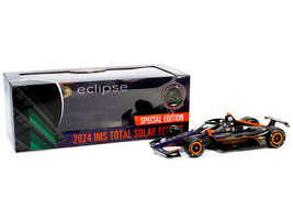Dallara IndyCar Black &quot;2024 Indianapolis Motor Speedway Total Solar Eclipse Spec - £67.52 GBP