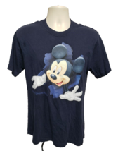 Disney Dreams Florida Mickey Mouse pass through Adult Medium Blue TShirt - $382.04 MXN