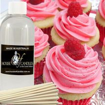 Raspberry Cream Cupcakes Scented Diffuser Fragrance Oil FREE Reeds - £10.35 GBP+