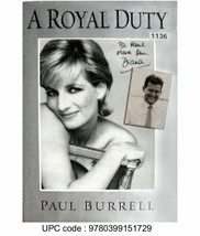 Diana, Princess Of Wales, A Royal Duty Hardcover Book By Paul Burrell - £3.95 GBP