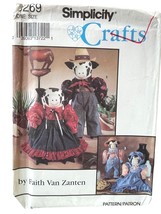 Simplicity Sewing Pattern 8269 Cow Dolls and Clothing - £10.97 GBP