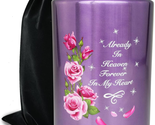 Large Cremation Urns Up to 220 Lbs for Adult Human Ashes, Decorative Urn... - $51.85
