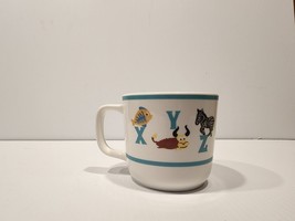 NEW Oneida ABC Animals Porcelain Child Toddler Milk Cup Mug 3&quot; - £7.90 GBP