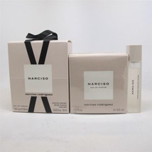 NARCISO by Narciso Rodriguez 2 Pc Set: 1.7 oz EDP Spray &amp; 0.33 oz Hair M... - £93.44 GBP