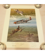 WAR PILOTS James Fleming BUD ANDERSON Randy Cunningham (SIGNED Ray Wadde... - £164.01 GBP