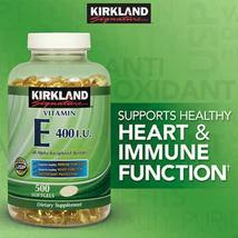 Kirkland Signature Vitamin E 400 IU 500 Softgels  - $32.49