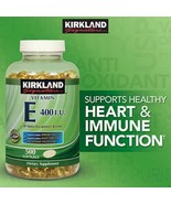 Kirkland Signature Vitamin E 400 IU 500 Softgels  - £25.55 GBP
