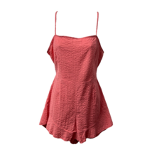 Asos Womens Romper Playsuit Pink Cutout Sleeveless Spaghetti Strap Shorts 10 New - £19.72 GBP