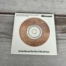 Microsoft Office 2003 Professional Edition Business Contact Manager Soft... - $9.99