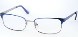 Eddie Bauer 8237 Navy /SILVER Eyeglasses Glasses Metal Frame 51-17-135mm (Notes) - £28.33 GBP