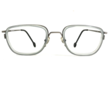 Vintage la Eyeworks Eyeglasses Frames RAKE Antique Gray Square 50-22-130 - £58.81 GBP