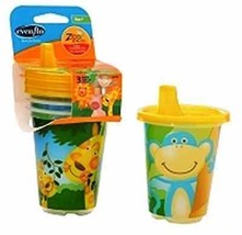 Cups Sippy Zoo Animals Sippy Cups 12 Pk. Feeding Cups Utensils For The B... - £17.91 GBP