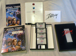 Vintage Star Trek 25th Anniversary Interplay PC Game 3.5 Floppy ---  Ver... - £312.72 GBP