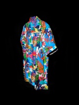 Robert Graham Himalayas Colorful Short Sleeve Size Large New with Tags image 4