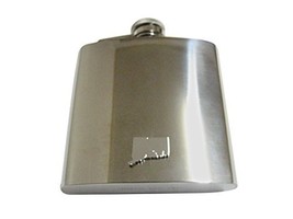 Connecticut State Map Shape 6 Oz. Stainless Steel Flask - $49.99