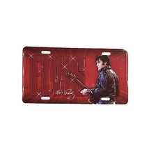 Elvis Presley red metal 68 comeback special license plate E8774 - $13.99