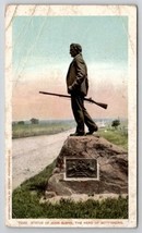 PA Statue of John Burns Hero of Gettysburg 1903 Detroit Publishing Postcard R23 - £4.66 GBP