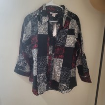 Allison Daley Button Up Top Size M Nwt - $29.70