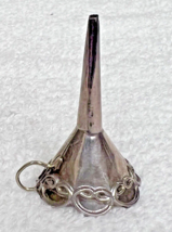 Antique Taxco Mexican Sterling Silver Perfume  w Hearts 1 3/8 inch Long - $637.73 MXN