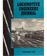 Vintage Magazine LOCOMOTIVE ENGINEERS JOURNAL November 1954 Volume 88, N... - $133.96 MXN