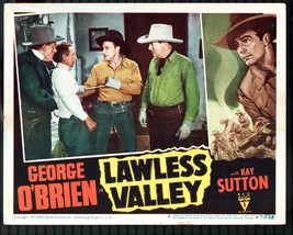 Lawless Valley 11&quot;x14&quot; Lobby Card #8 George O&#39;Brien George MacQuarrie Western - £38.43 GBP