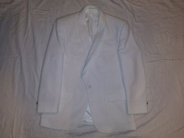 FIRST NIGHTER FORMAL TUXEDO PROM WEDDING WHITE DRESS JACKET 41 REGULAR C... - $90.88