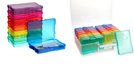16 Craft Organizers and Storage Cases for 4x6 Inch Pictures w/ Photo Sto... - £60.60 GBP