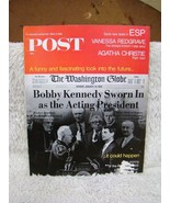 Saturday Evening Post Back Issue, Mar 9, 1968, Bobby Kennedy Sworn In As... - $10.99