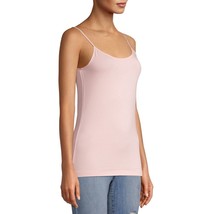 Time And Tru Women&#39;s Cami Shirt LARGE Light Pink Adjustable Strap New - $10.69